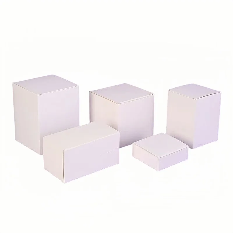 Printed Custom Paper Box Makeup Skin Care Cosmetics White Packaging Box
