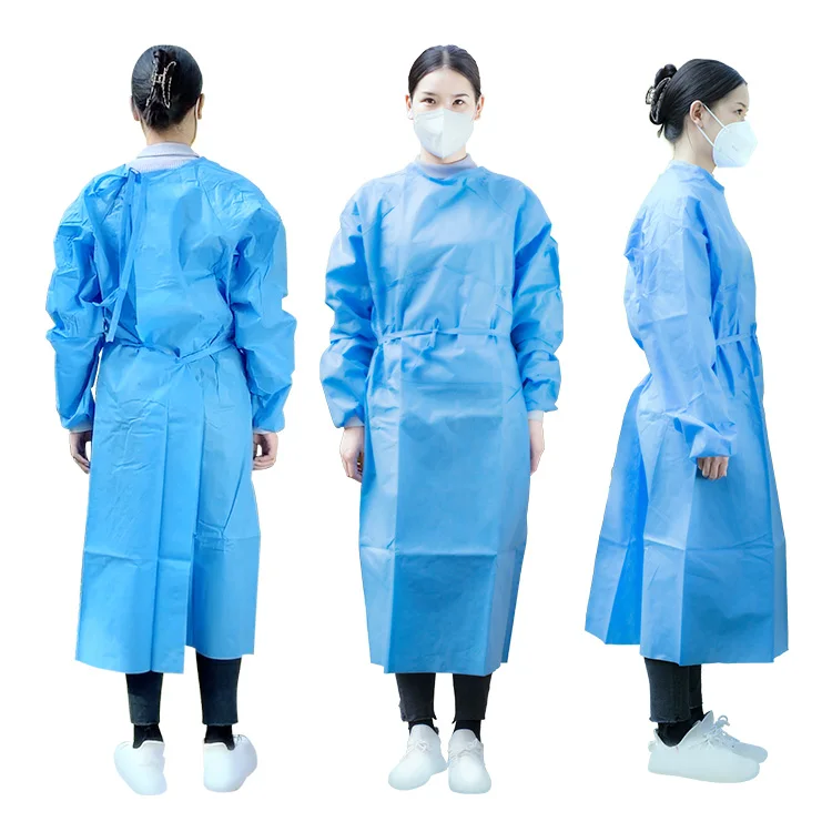 
Disposable Washable Isolation Reinforced Fabric Price Biodegradable Waterproof Medical Surgical Gown 