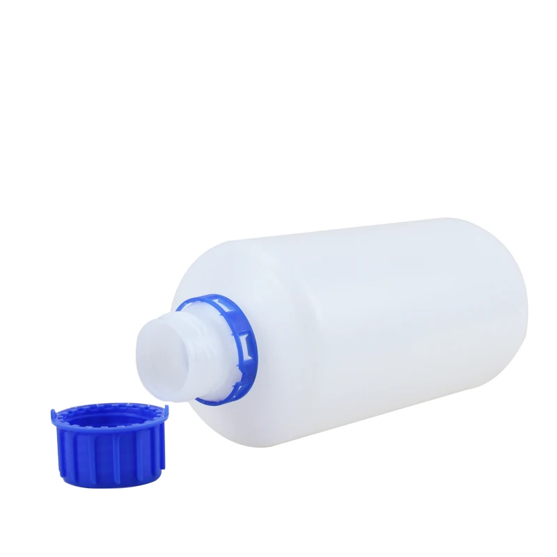 1000ml HDPE Chemical Powder Solids Wide Mouth Reagent laboratory Plastic Bottle