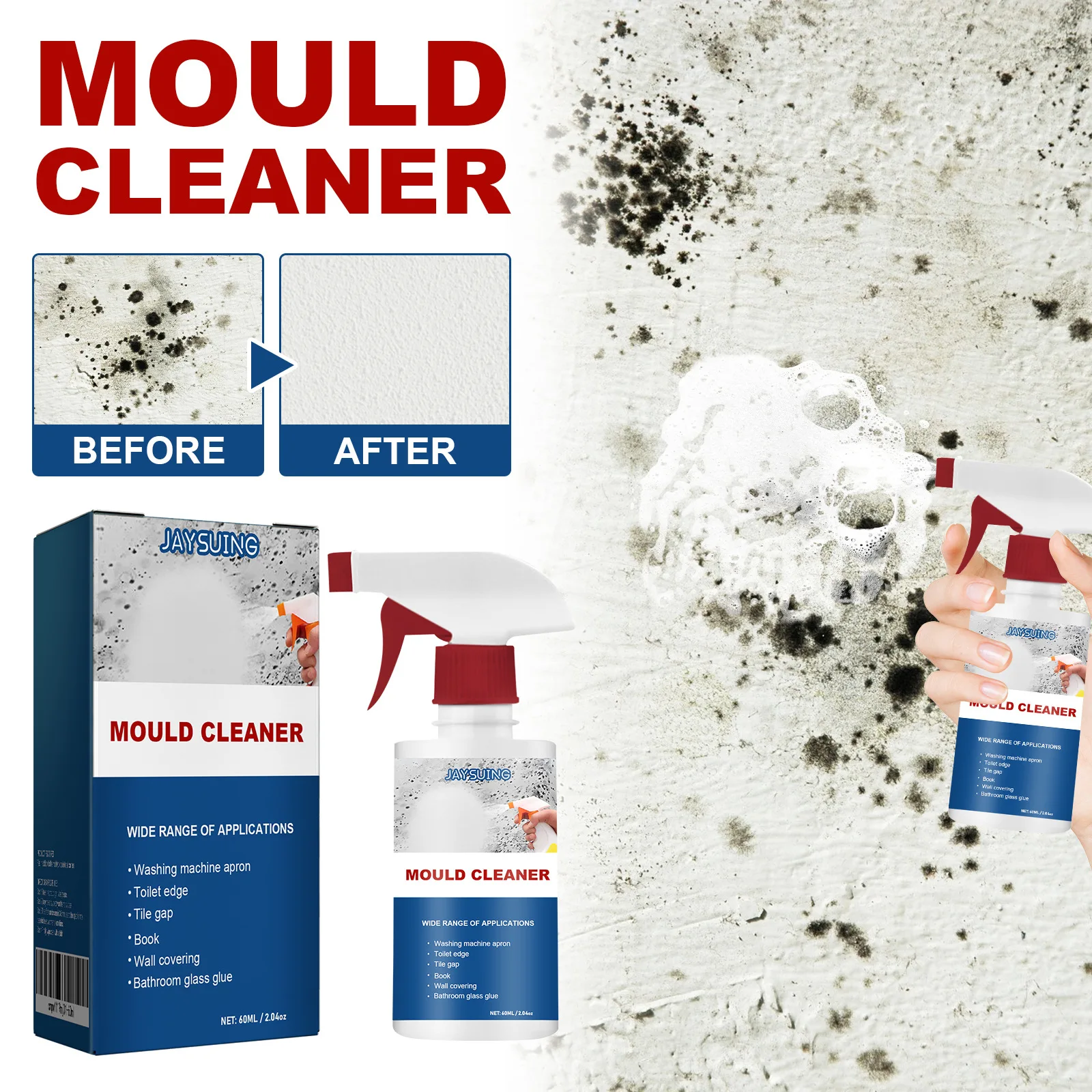 Wholesale hot sale  effective Quickly cleaning mold Mildew Remover Cleaner spray for household