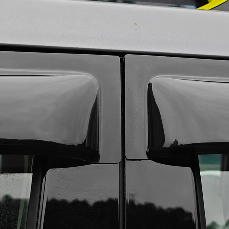car Exterior parts 4pcs Weather shields wind deflectors for jetour t2