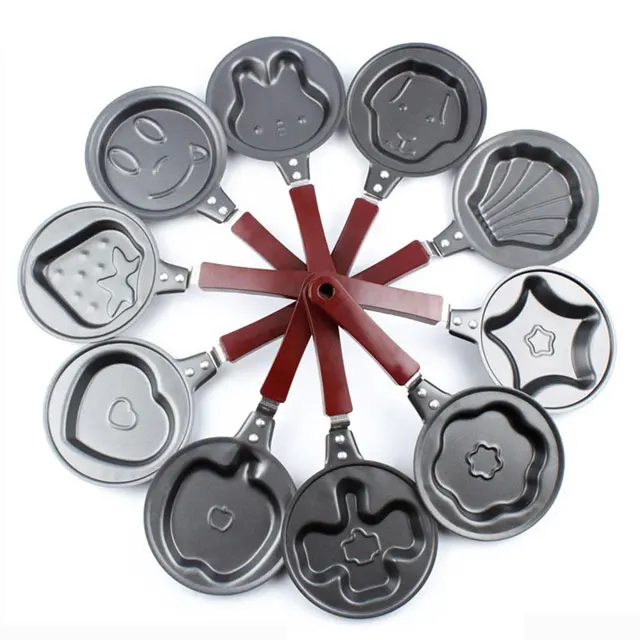 Customizable Carbon Steel 12cm Nonstick Mini Omelette Pan