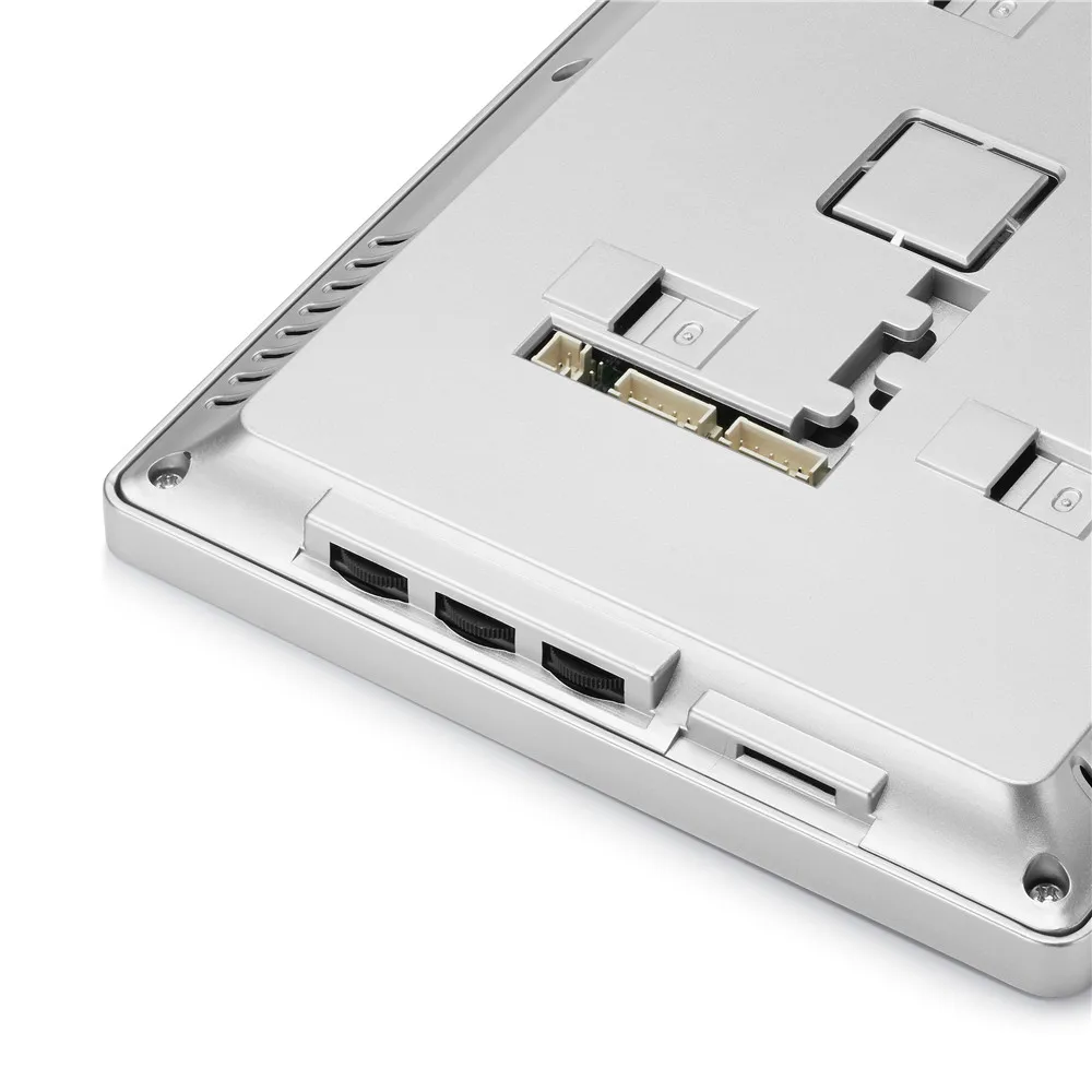 Waterproof CMOS HD Wired Fingerprint Access Control System RFID Password Fingerprint Recognition Villa Video Intercom System