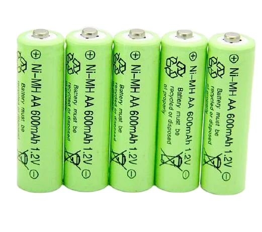AA перезаряжаемые солнечные батареи 600mah 1 2 v nimh
