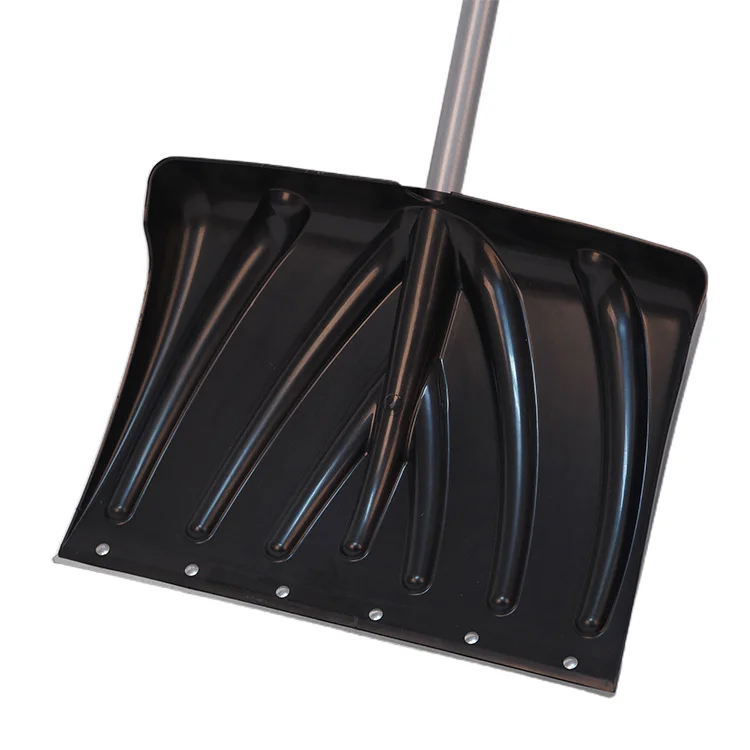 
Plastic Snow Shovel Snow Removal with Steel handle and D grip Suitable for Driveway or Pavement Clearing 18IN 