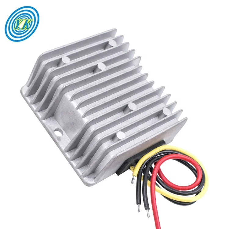 YUCOO IP67 Waterproof transformer 48v to 13.8v 15A dc-dc buck step down converter