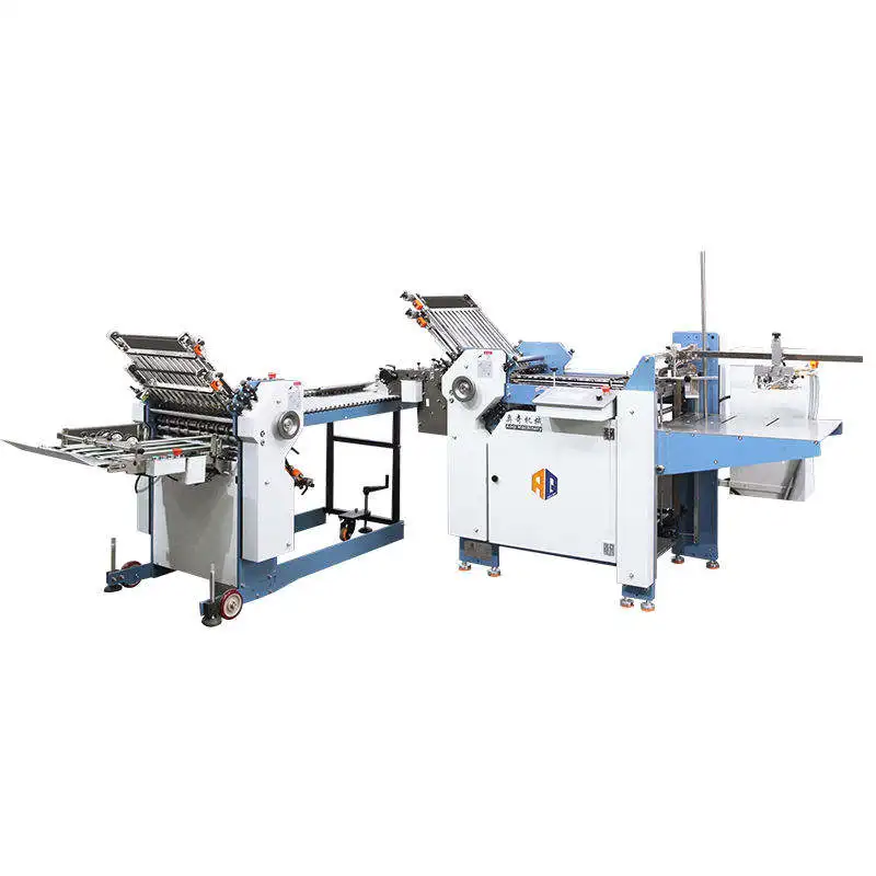 Large Format Automatic Feeding Paper Folding Machine Paper Folder Machine
