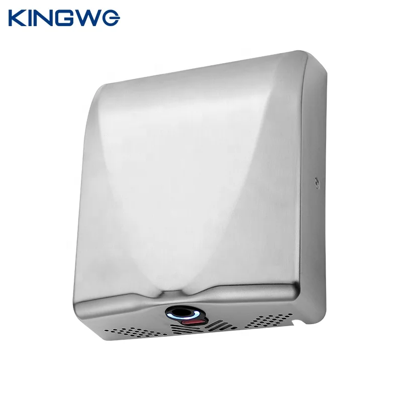 Новый дизайн, тонкий высокоскоростной мотор из нержавеющей стали с настенным креплением, 304 тонкая Автоматическая Ручная сушилка HEPA за зеркалом