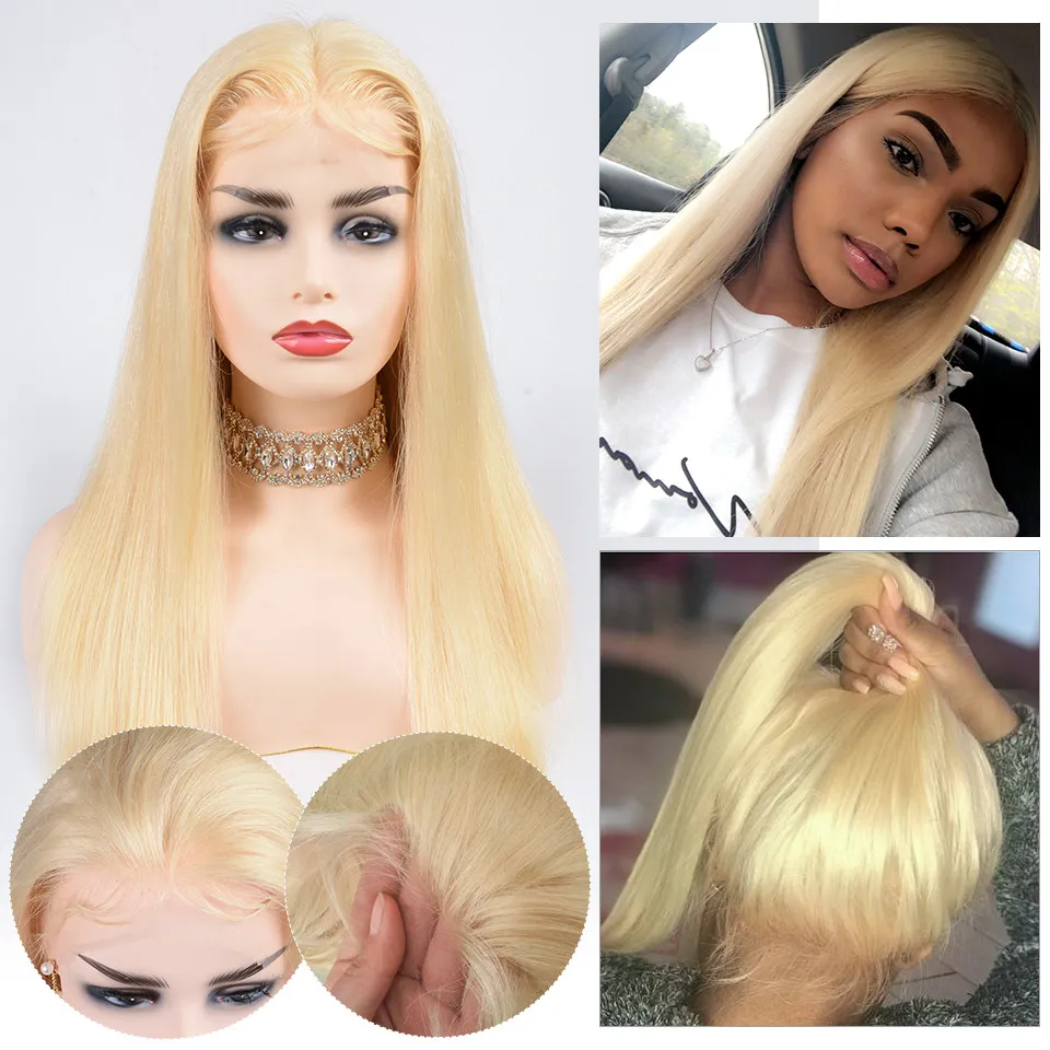 
wigs human hair lace front 13*4 13*6 straight for black women nusface 100% virgin raw indian hair thin skin toupee 