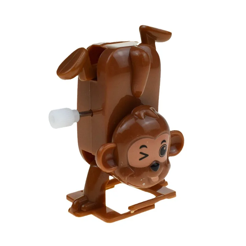 Novelty Creative Clockwork Wind-up Handstand Walking Monkey Model Wind-up Gift Toy
