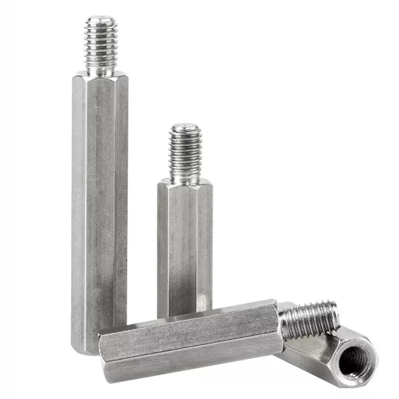 Stainless Steel PCB Standoff M1.6 M2 M2.5 M3 M4 M5 M6 M7 M8 M10 Hex Threaded Male Female Standoffs