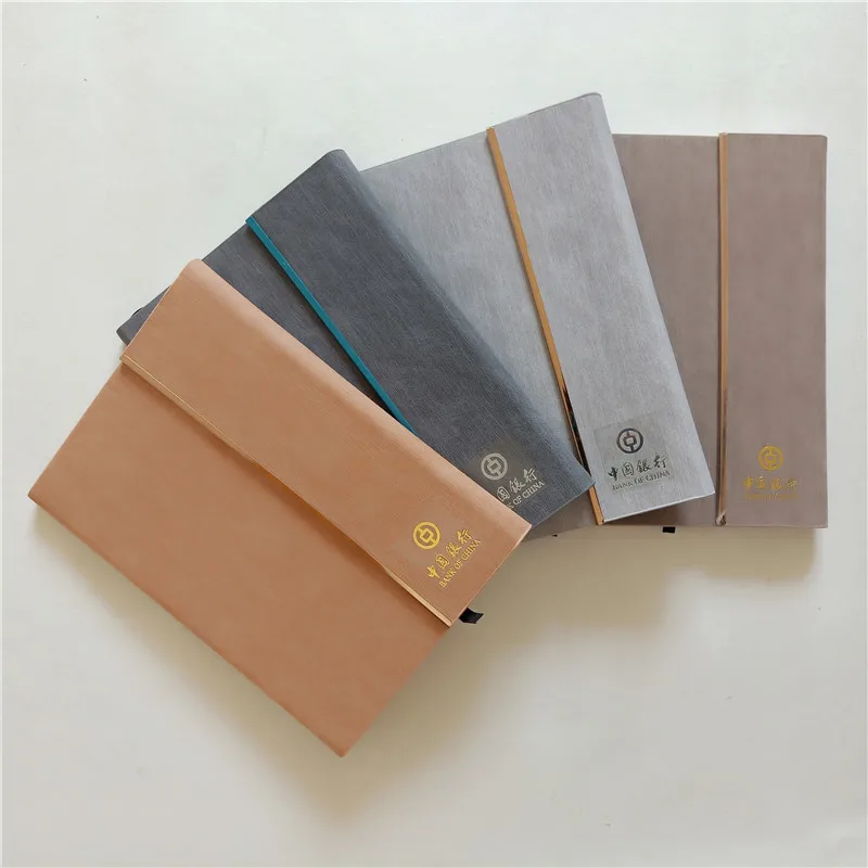 
2020 high quality corporate professional saffiano pu leather planner organizer with magnetic closure 