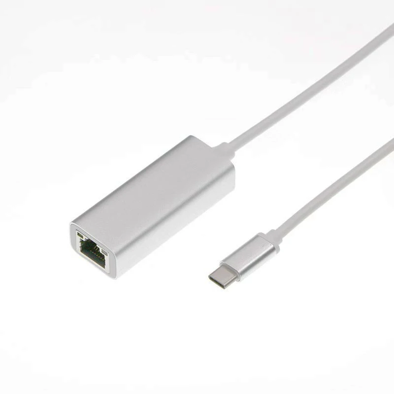 Тип C Hub 100 Мбит/с Rj45 Ethernet USB 3 0 до 2 5 Гбит/с LAN провода конвертер
