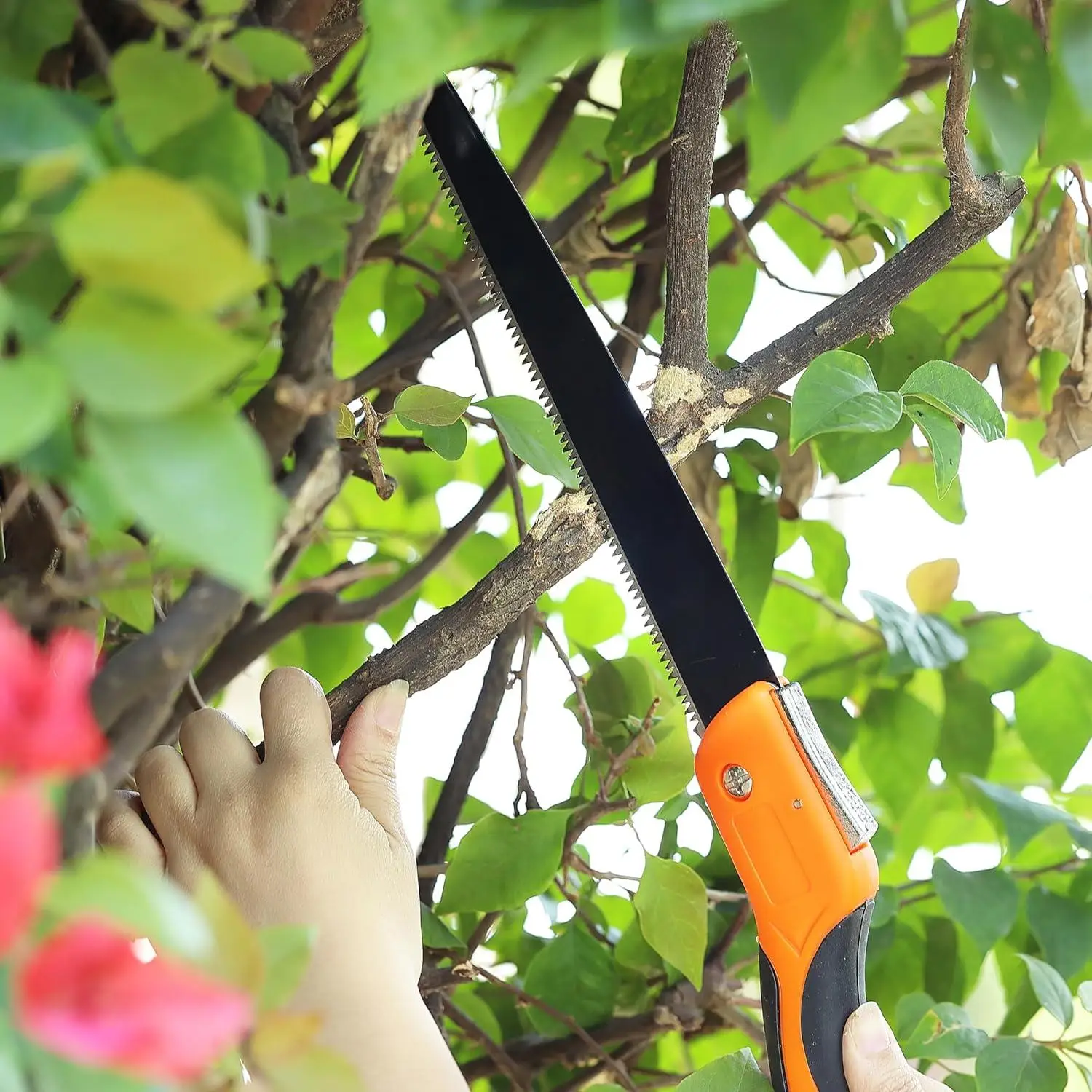 Peaktop    10inch Heavy Duty Folding Hand Saw