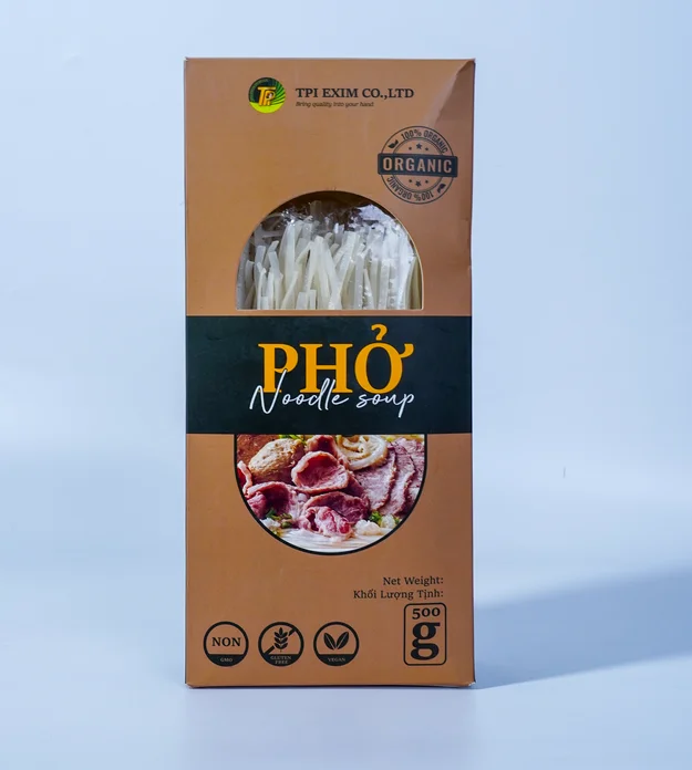 Hot Product Noodles High Quality Dried Rice Noodles Flat Noodles Made By 100% Vietnamese Rice