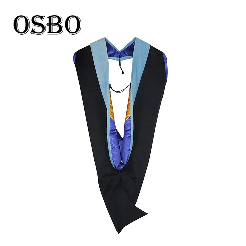 Высококачественный дешевый черный шарф с капюшоном в американском стиле на заказ