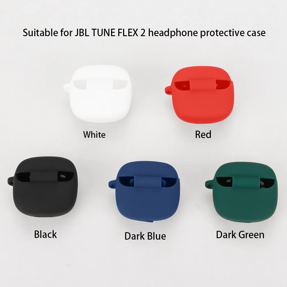 Suitable for JBL TUNE FLEX 2 earphone case cover,TWS wireless earbuds shell,headphone case for airpods,silicone buds cases