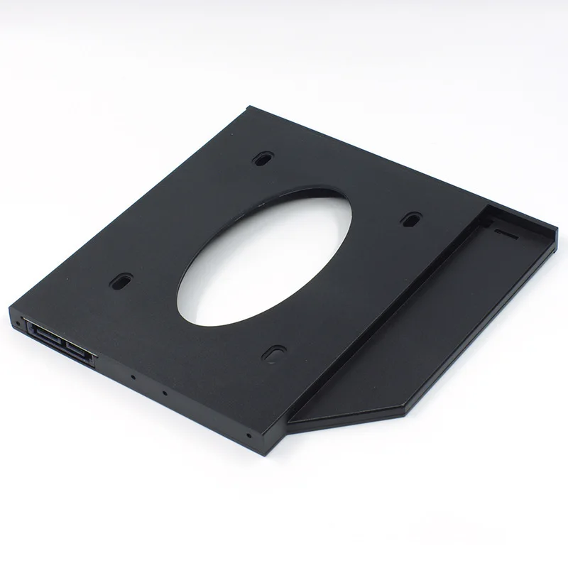 plastic 2.5inch 2nd HDD 9.5/12.7mm SATA3.0 SSD Bracket adapter second hard driver disk caddy