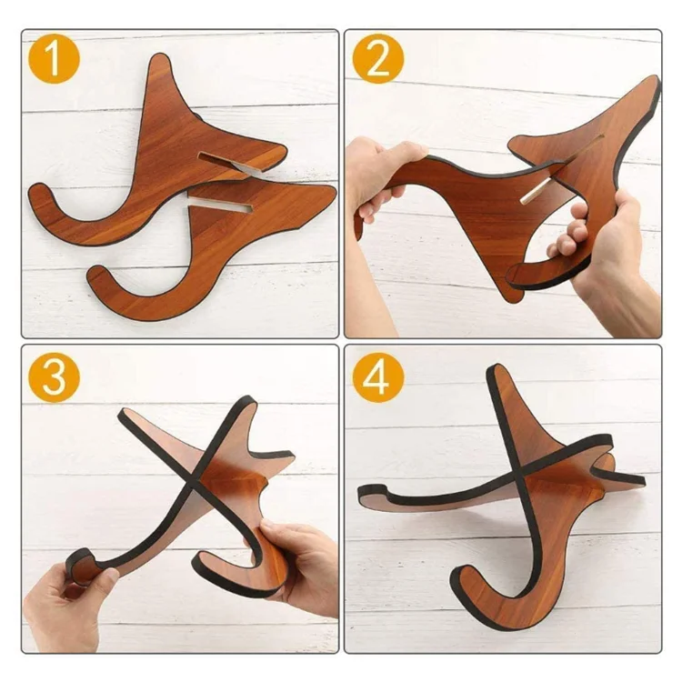 Best selling x-frame string design wooden bass guitar stand universal guitar stand classic