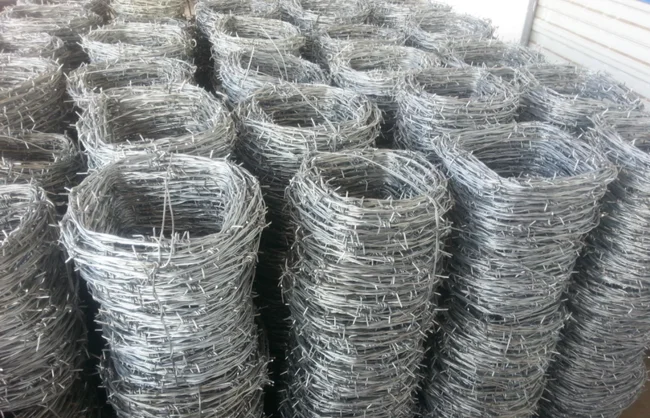 Cheap price 2.5mm 20 kgs 25 kgs class 1 class 3 500m galvanized barbed wire for fence