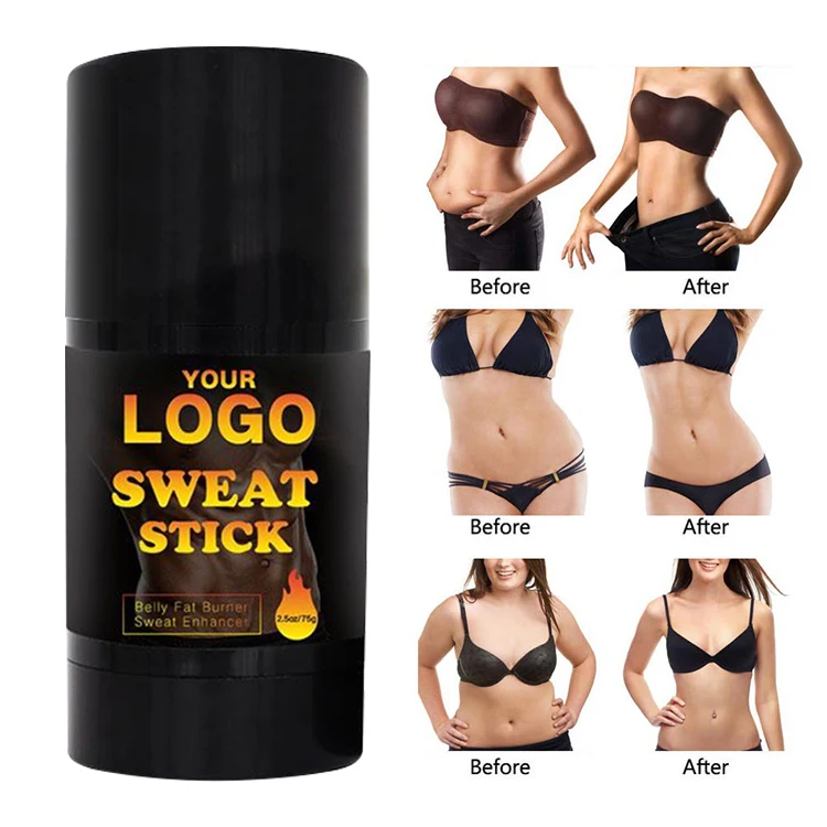Private Label Natural Organic Fat Burner Sweat Stick Weight Lose Product Massage Oil Body Cellulite Remover Slim Cream