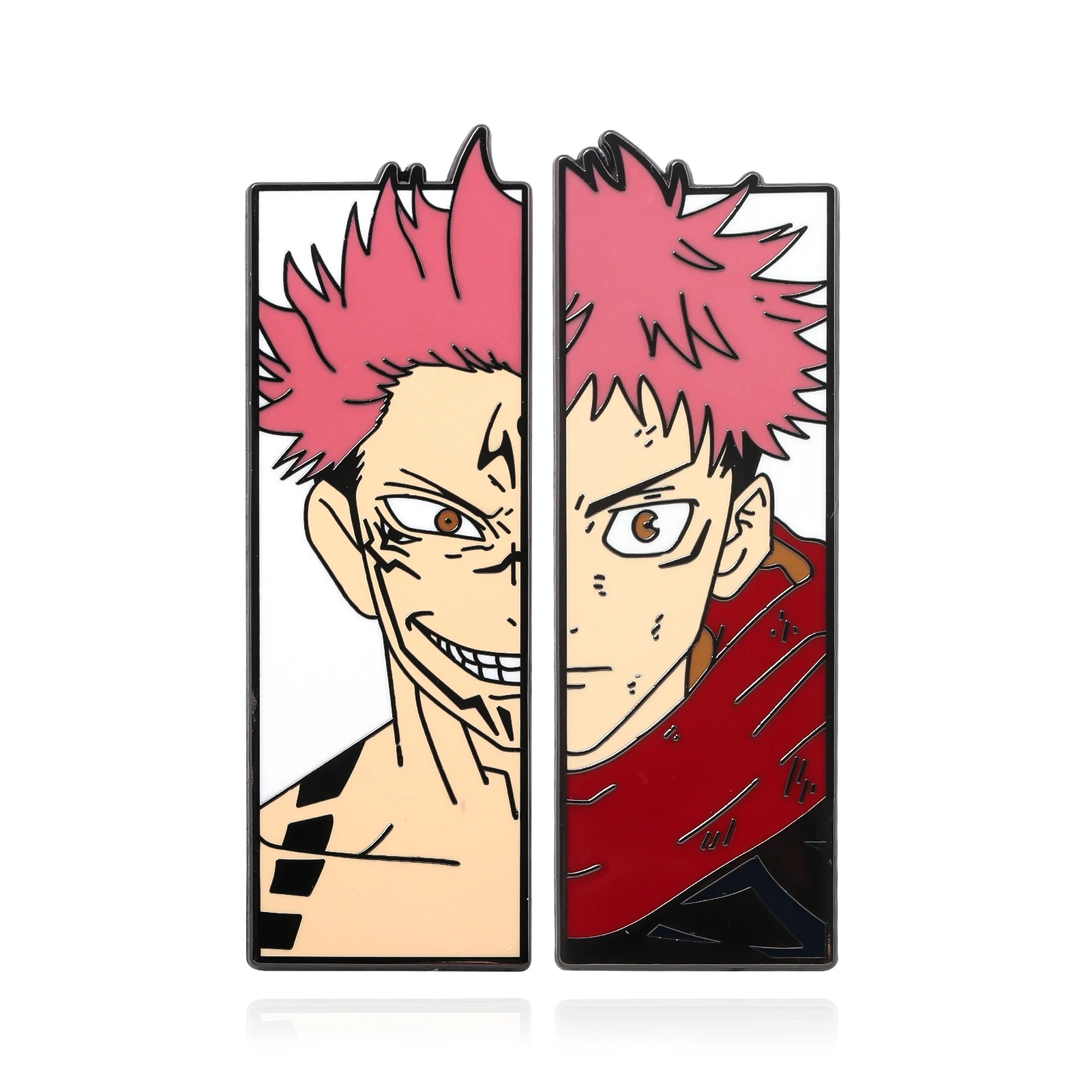 Jujutsu Kaisen Itadori Yuji Mantra значок из сплава и эмали: креативная брошь для пылкой миссии
