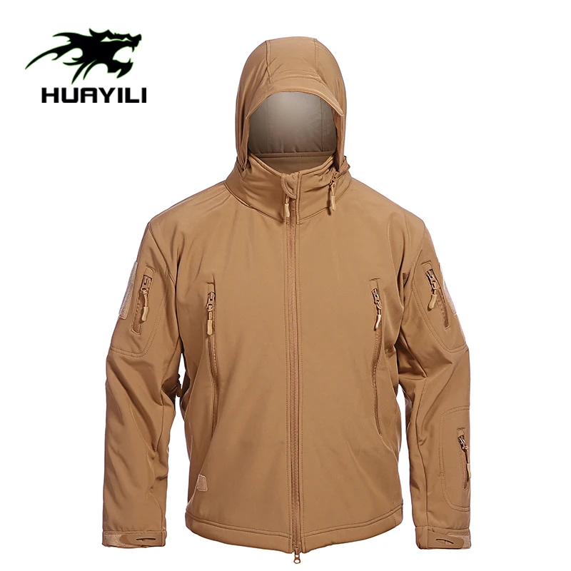 HUAYILI Custom Guard Training Security Work Wear Uniforms Sets Tear Proof Combat Jacket Cargo Pants Men Tactical Clothing