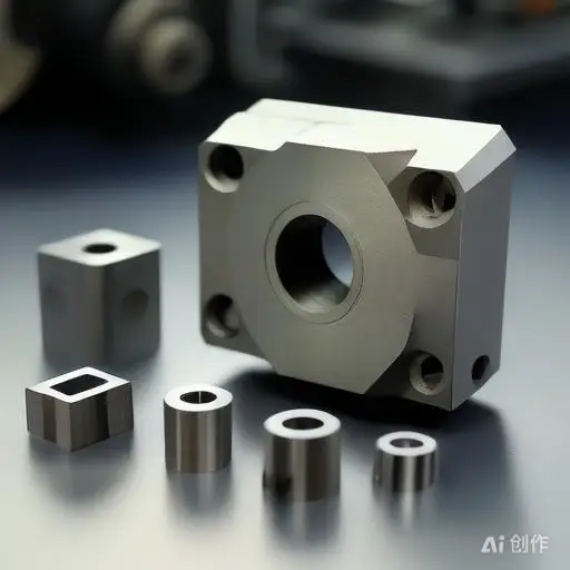 Aluminum alloy spindle parts