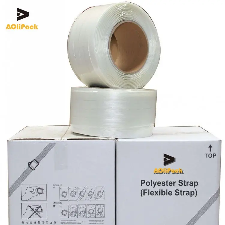 Heavy Loading Polyester Strap Packing For Life Raft Safety Transportation