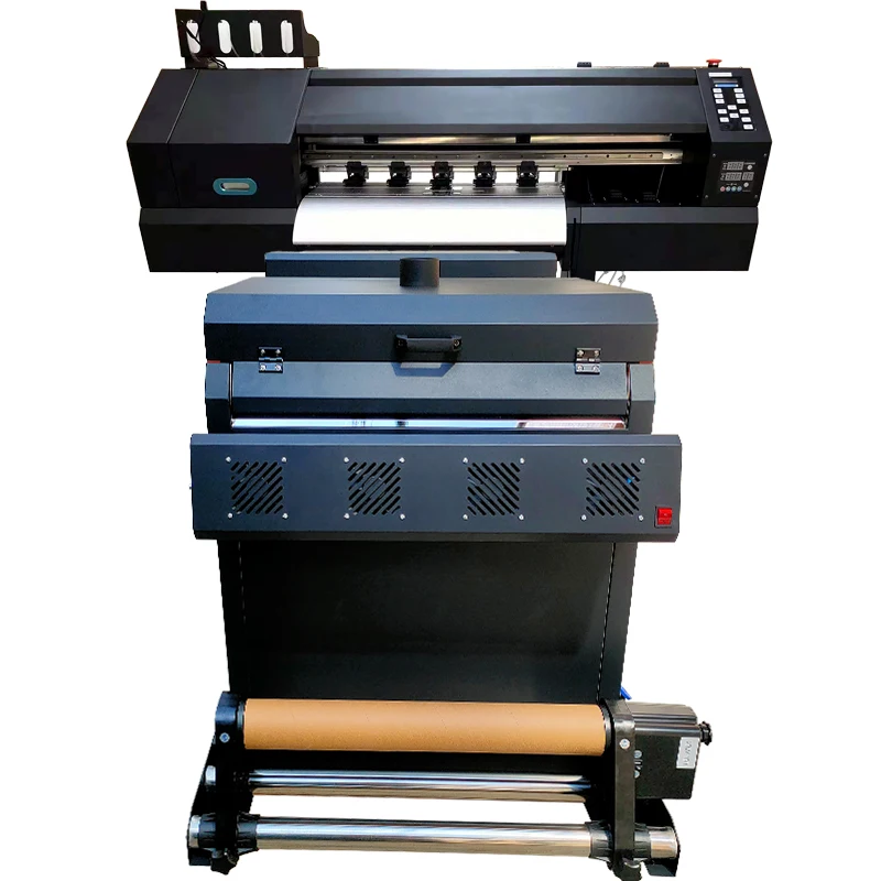 a2 60cm large format direct to film transfer printing machine dtf printer With dtf Shaking Powder Machine for T-shirt