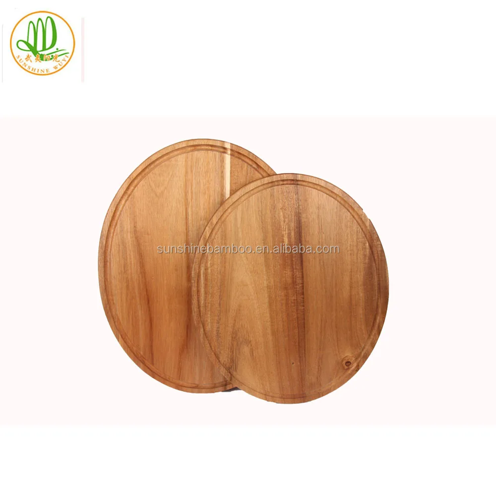 Customized Kitchen Oil Bamboo Cutting Board Finished Rectangular Vegetable Wooden Natural Shrink Wrap Wood Resin Chopping Blocks