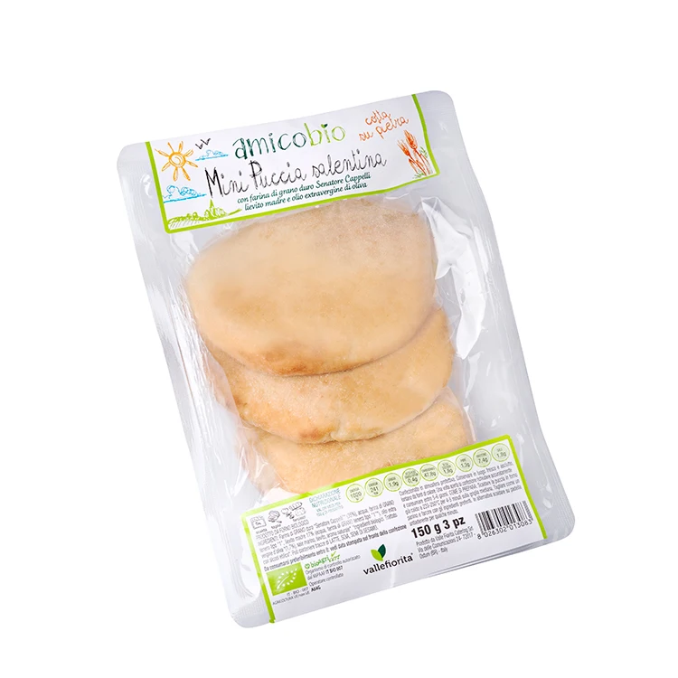 Frozen Foods Manufacturers Mini Puccia Bread Cut Frozen Food