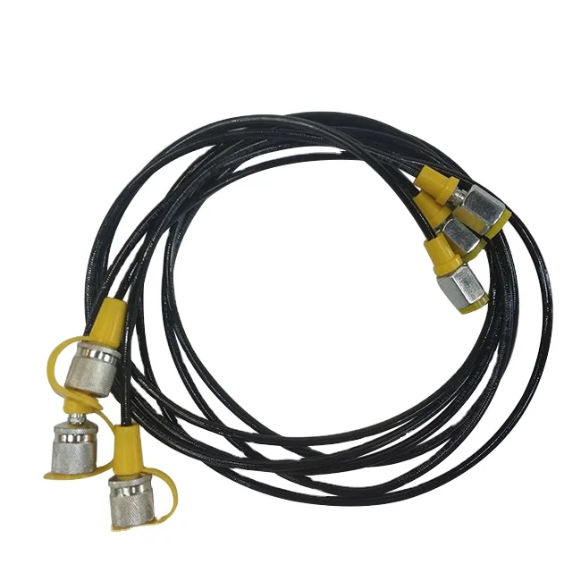 1.5M Hydraulic Pressure Test Hose for Excavator Construction Machinery Testing Coupling Point Line