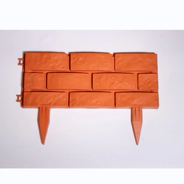 Garden Black Plastic Mini lawn fence Picket Rejas Para Balcones Modernos Decorative Fencing Panels