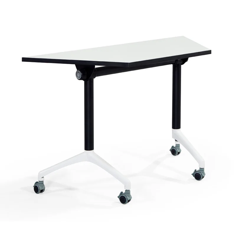 Convenient modern folding training trapezoid conference table polygon combination learning desk training table