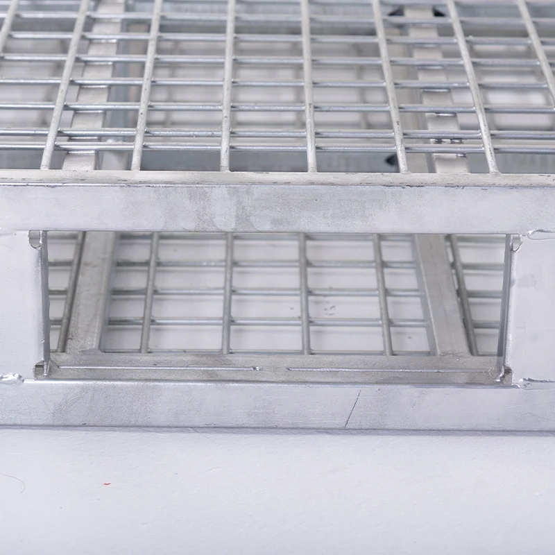 Industrial Heavy Galvanized Stacking Metal Pallet Forklift Use Double Face Steel Pallet Factory Metal Pallet