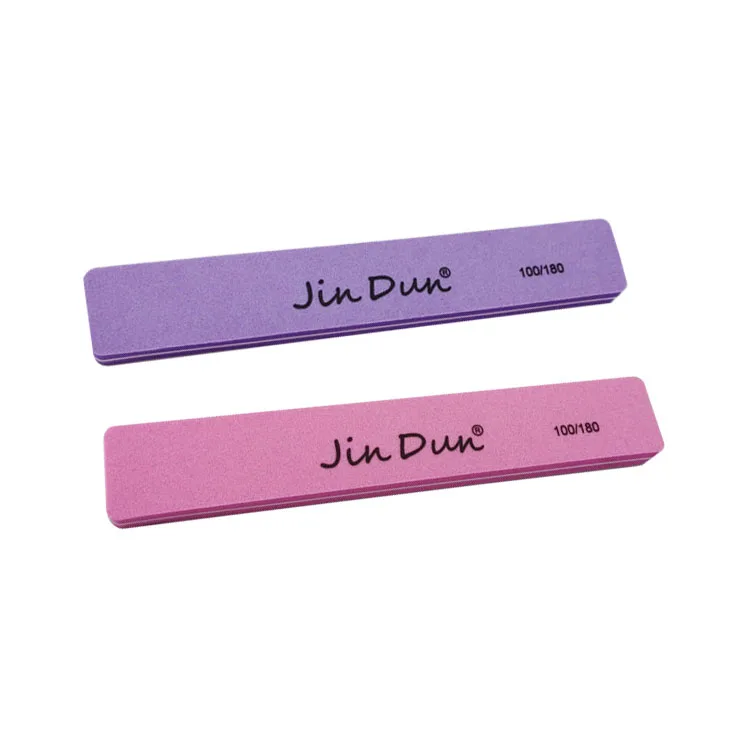 Factory Wholesale Top Quality Custom logo Gray Nail Buffer File Customs logo Gray Sponge Buffers Nail Nail Files and Buffers