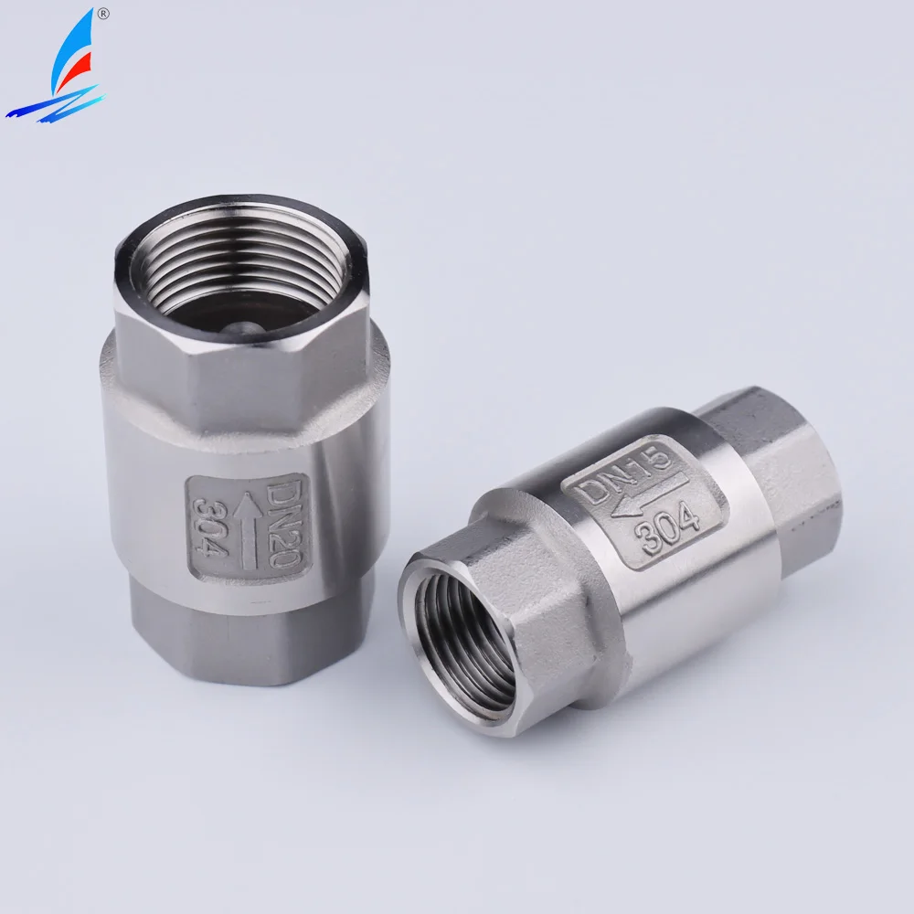 Stainless Steel  Vertical Check Valve Various Good Quality Efficient Purification Vertical Check Valve High Pressure Check Valve