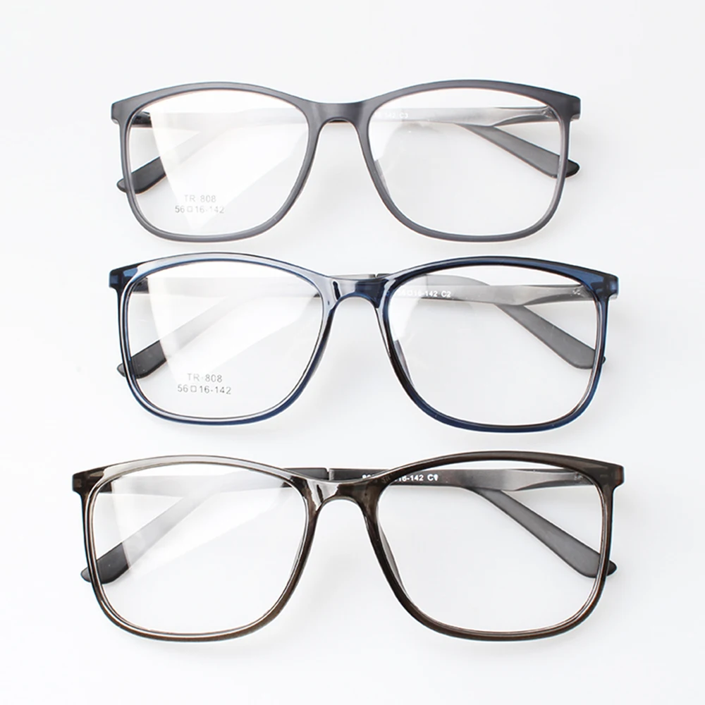 Fashion tr90 spring hinge optical specs frames for men