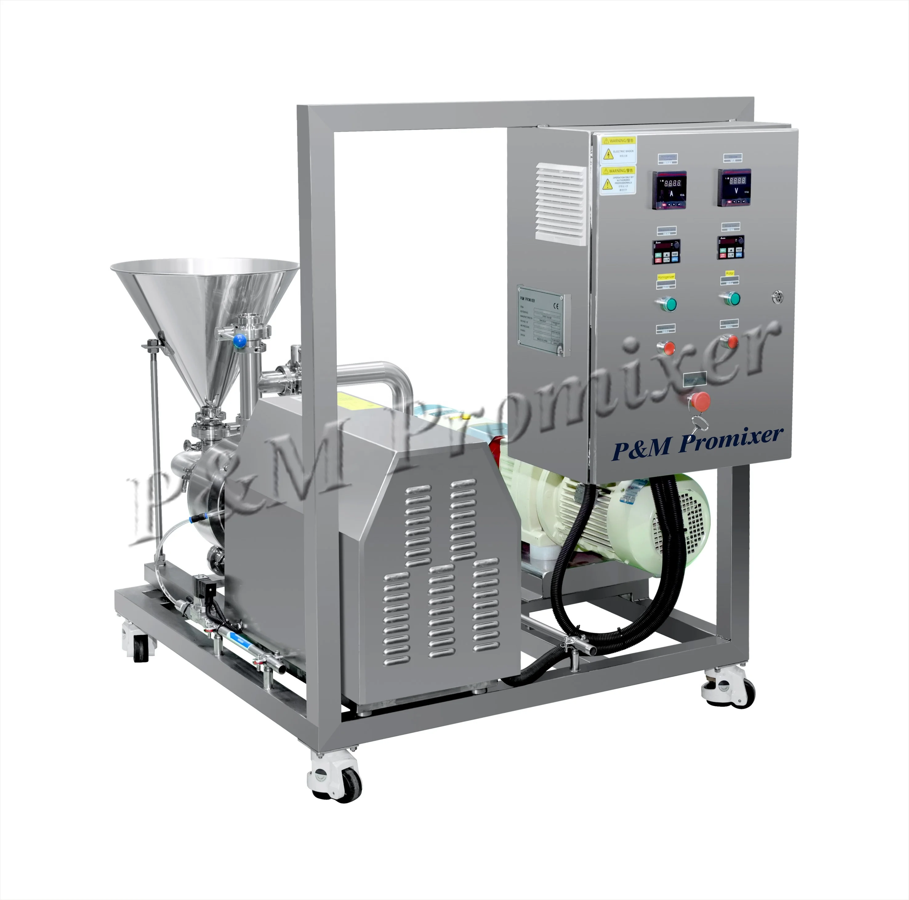 Stainless steel high-shear dispersing homogeneous emulsification pump chemical storage equipment