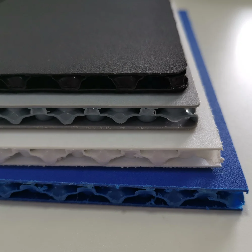 Грубая пластиковая сотовая панель PP для стен и пола фургона