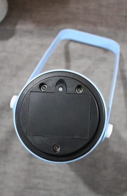 LED portable lamp battery color change small handle lantern light