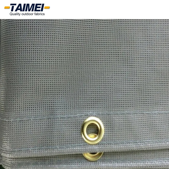 PVC Coated Grey Construction Net for Construction Safety Mesh Sheet Scaffolding Netting