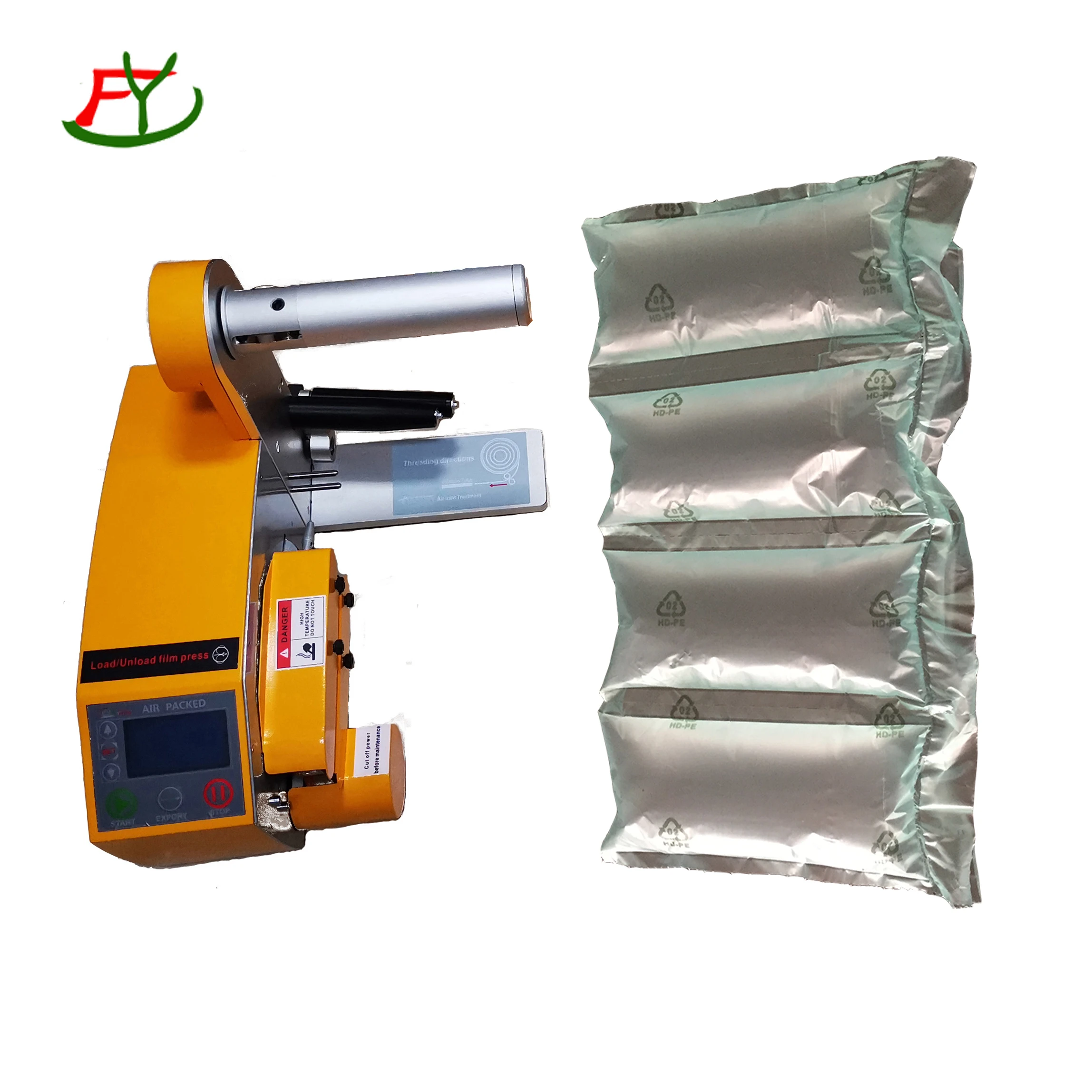 Air cushion bag /Air pillow bag is easy to store and takes up less space than other packaging materials