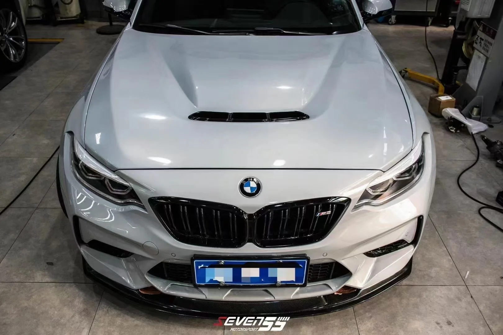  Для Bmw F22 F87 2 серии M2 конкурсная крышка автомобильной капота в стиле Cs
