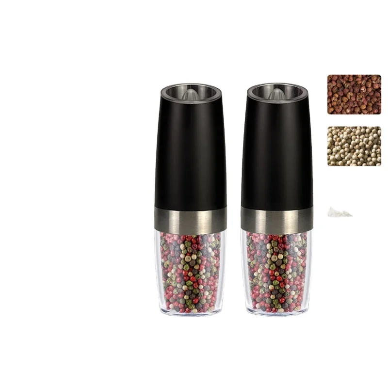 Electric Pepper Grinder with Home Gravity Sensing Technology Household Product
