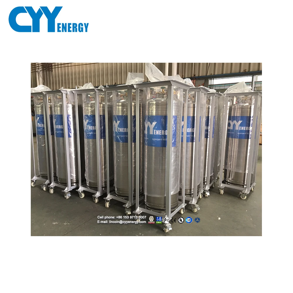 80L/175L/210L/450L/500L Cryogenic Dewar Cylinders for LOX LIN Lar LNG LCo2