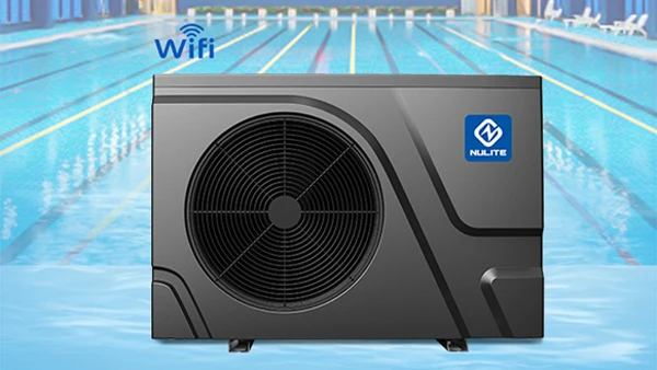 Nulite cheap R32 5kw mini pool heater Mini DC Inverter Swimming Pool Heat Pump