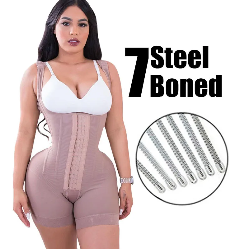 Stage 3 High Compression Post Surgery Shapewear Body Shaper Compression Garment After Liposuction Fajas Colombianas