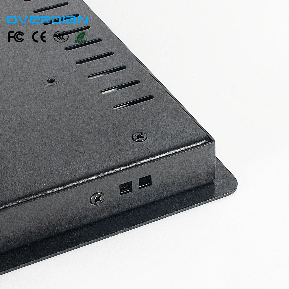 Top Grade 10.1 Inch Hd Vga Input Industrial Monitor 350 Cd/M2 High Brightness Embedded / Open Frame Touchscreen Monitor